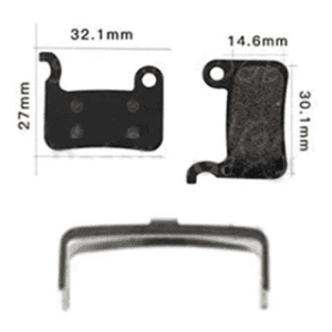 2 Takım Xtech Semi-Hydraulic Yarı Hidrolik Fren Pad EMOVE Cruiser İcin